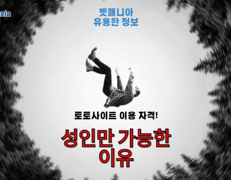 토토사이트 이용 자격, 성인만 가능한 이유