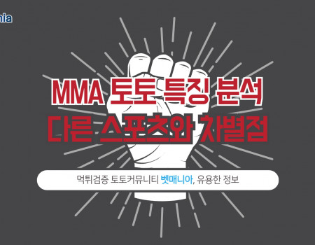 MMA 토토 특징 분석, 다른 스포츠와 차별점은?