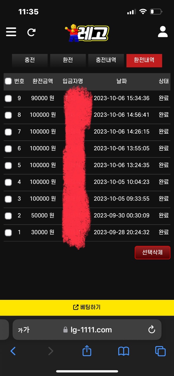 내역